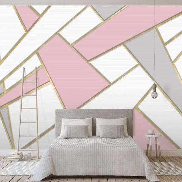 wallpapers pink abstract geometric golden lines po mural for walls 3d living room sofa background wall home decor cloth
wallpapers pink abstract geometric golden lines po mural for walls 3d living room sofa background wall home decor cloth