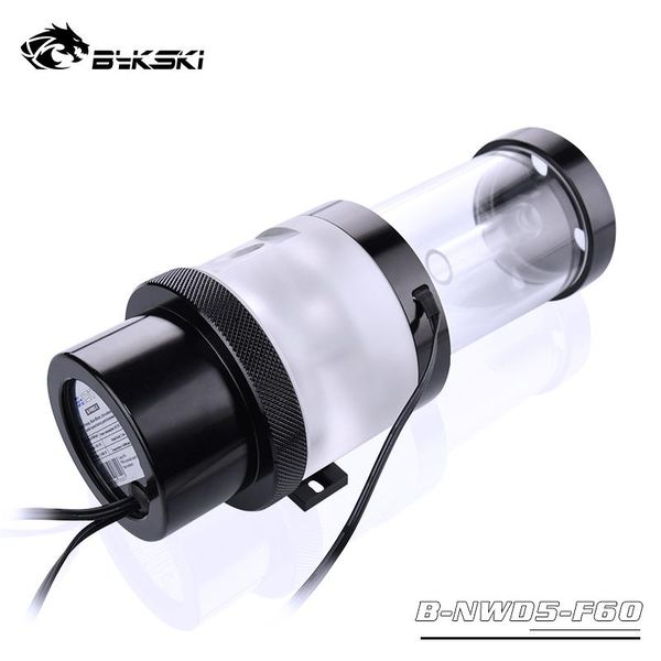 bykski 18w d5 combo pump + tank maximum 5000rpm / lifting flow 3.8meter 1100l h water cylinder length 100mm fans & coolings
bykski 18w d5 combo pump + tank maximum 5000rpm / lifting flow 3.8meter 1100l h water cylinder length 100mm fans & coolings
