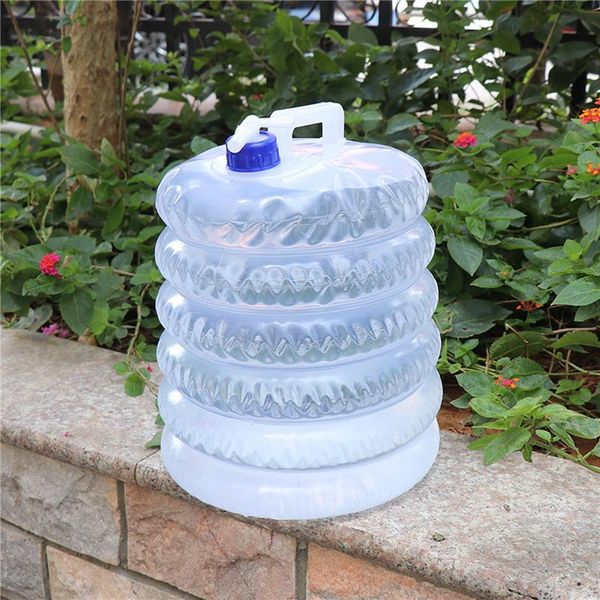hydration packs 5l 10l 15l outdoor foldable cups container hiking portable survival water storage bag