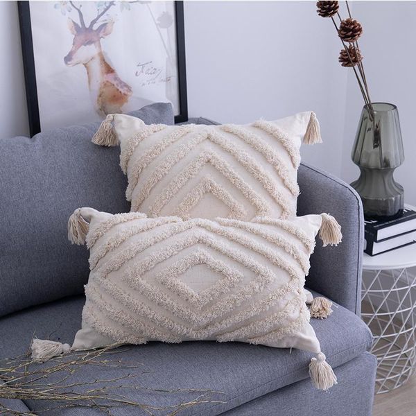 pillow case tufted cover living room decoration solid color tassel moroccan sofa cushion retro style exquisite pillowcase
pillow case tufted cover living room decoration solid color tassel moroccan sofa cushion retro style exquisite pillowcase