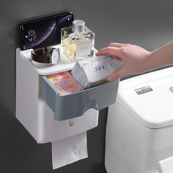 waterproof toilet paper holder storage rack wall mount bathroom accessories toiletries roll bath accessory set
waterproof toilet paper holder storage rack wall mount bathroom accessories toiletries roll bath accessory set