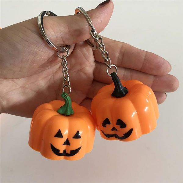 party favor 1 set 6pcs halloween pumpkin key chains luminous led keychains fashionable jewelry for women girls bag car charms gift 
party favor 1 set 6pcs halloween pumpkin key chains luminous led keychains fashionable jewelry for women girls bag car charms gift