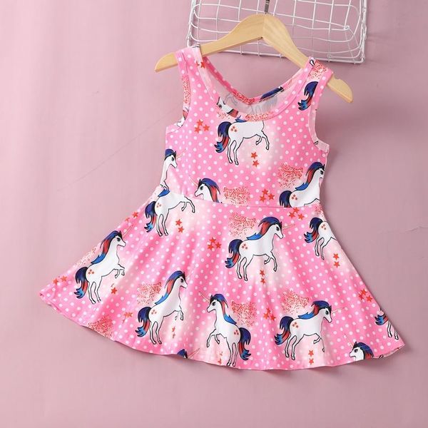 kids dresses for girls baby girl clothes horse print sleeveless v-neck casual toddler dress 0-6y girl's, Red;yellow
kids dresses for girls baby girl clothes horse print sleeveless v-neck casual toddler dress 0-6y girl's, Red;yellow