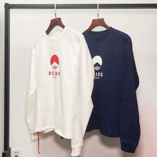 japan fujiyama printed long sleeve t-shirt loose red rope autumn men's and women's, Black
japan fujiyama printed long sleeve t-shirt loose red rope autumn men's and women's, Black