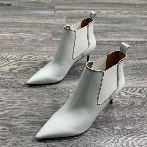 boots olomm fashion women ankle thin high heels pointed toe gorgeous white green casual shoes us size 3-13, Black
boots olomm fashion women ankle thin high heels pointed toe gorgeous white green casual shoes us size 3-13, Black