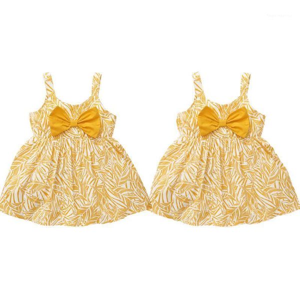 girl's dresses toddlers kids baby dress girls sleeveless printed princess summer clothes bow-knot casual strappy outwear1, Red;yellow
girl's dresses toddlers kids baby dress girls sleeveless printed princess summer clothes bow-knot casual strappy outwear1, Red;yellow