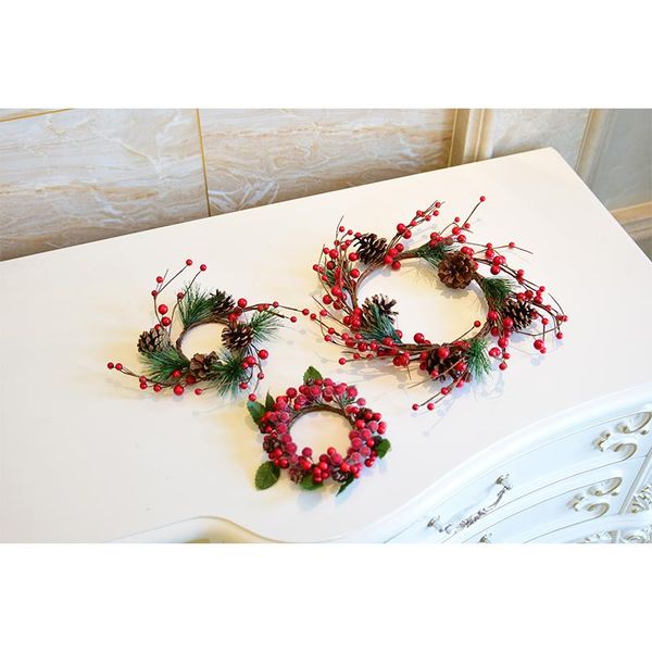 christmas diy gifts handmade wreaths garlands decoration 130cm pine rattan for home wedding decor accessories 15/20/30cm decorative flowers
christmas diy gifts handmade wreaths garlands decoration 130cm pine rattan for home wedding decor accessories 15/20/30cm decorative flowers