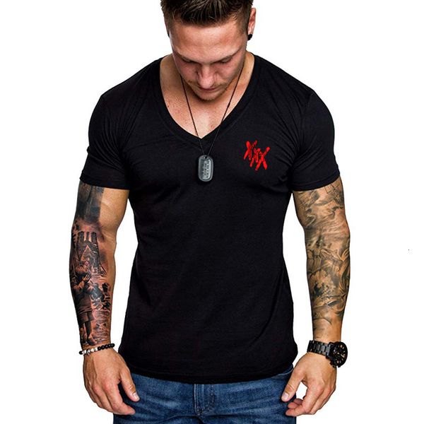 men's t-shirts e-baiuhi men summer t-shirt fashion casual short sleeve v-neck brand male tees t-shirt slim fit t-shirts l372, White;black
men's t-shirts e-baiuhi men summer t-shirt fashion casual short sleeve v-neck brand male tees t-shirt slim fit t-shirts l372, White;black