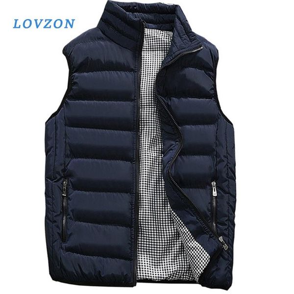 men's vests lovzon winter vest men jackets thick sleeveless coats male warm cotton-padded waistcoat gilet hommes 2021, Black;white
men's vests lovzon winter vest men jackets thick sleeveless coats male warm cotton-padded waistcoat gilet hommes 2021, Black;white