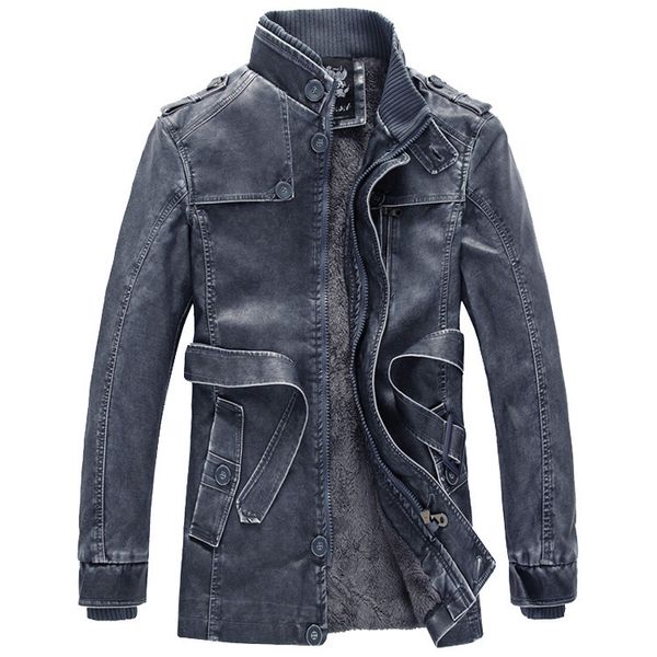 men's jackets mens fashion classic retro stand collar pu leather jacket motorcycle plus velvet belt design large size xl, Black;brown
men's jackets mens fashion classic retro stand collar pu leather jacket motorcycle plus velvet belt design large size xl, Black;brown