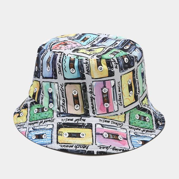 harajuku style creative tape printing fisherman's hat female versatile sunshade hat double side fashion basin hat male
harajuku style creative tape printing fisherman's hat female versatile sunshade hat double side fashion basin hat male