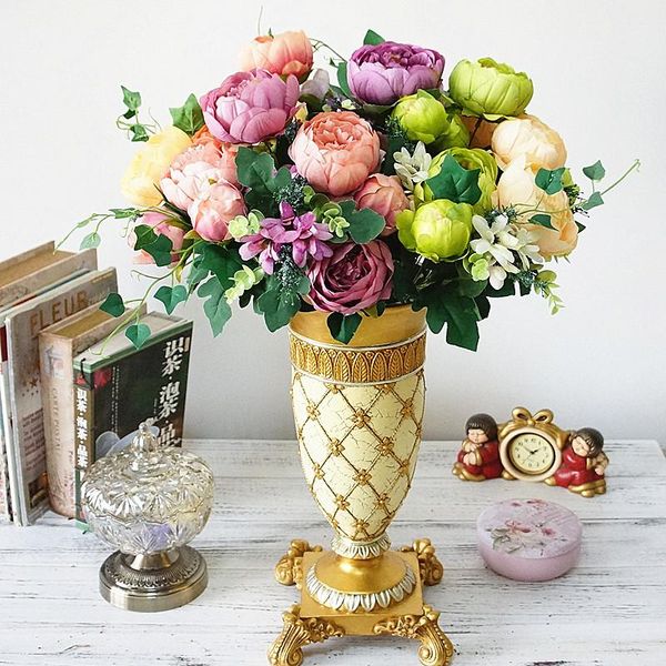 decorative flowers & wreaths 1pc 12 heads european artificial peony bunch silk fake for home el decor diy wedding party decoration wreath
decorative flowers & wreaths 1pc 12 heads european artificial peony bunch silk fake for home el decor diy wedding party decoration wreath