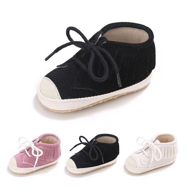 born baby shoes classic casual sneakers low boots fringe fashion solid infant toddler soft soled shoe first walkers
born baby shoes classic casual sneakers low boots fringe fashion solid infant toddler soft soled shoe first walkers