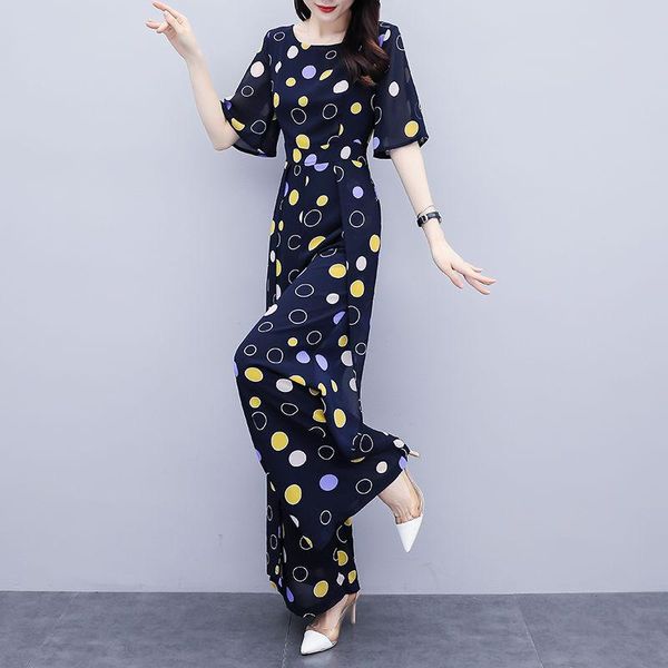 women's jumpsuits & rompers 2021 summer women polka dot female high waist overalls street romper wide leg casual playsuit t05, Black;white
women's jumpsuits & rompers 2021 summer women polka dot female high waist overalls street romper wide leg casual playsuit t05, Black;white
