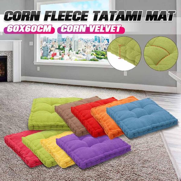 cushion/decorative pillow 60x60cm solid color cushion thick warm corn fleece tatami chair sit pads office stool mat driver seat home decor s
cushion/decorative pillow 60x60cm solid color cushion thick warm corn fleece tatami chair sit pads office stool mat driver seat home decor s