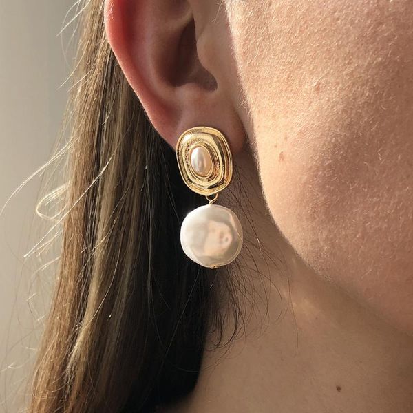 dangle & chandelier women earring vintage baroque irregular round simulated pearl pendant trend earrings christmas gifts, Silver
dangle & chandelier women earring vintage baroque irregular round simulated pearl pendant trend earrings christmas gifts, Silver