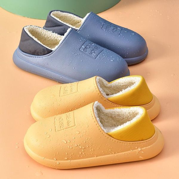 waterproof cotton slippers winter women warm shoes lovers soft thick bottom non-slip boots 35-44, Black
waterproof cotton slippers winter women warm shoes lovers soft thick bottom non-slip boots 35-44, Black