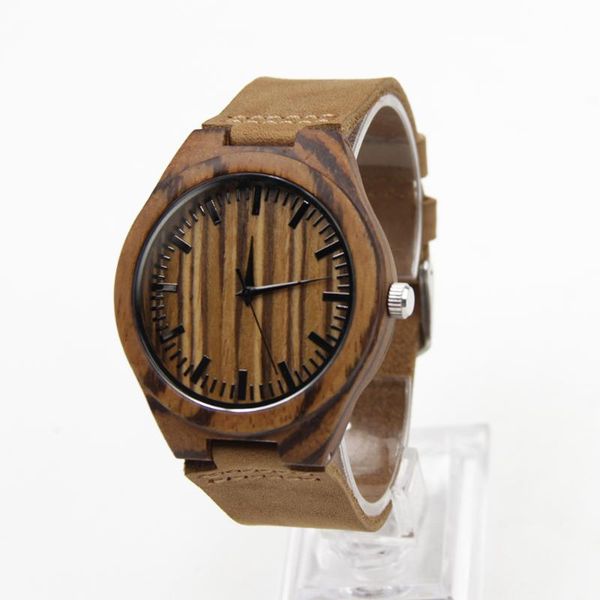 wristwatches stylish handmakde brand wooden watch for man or woman bracelet quartz clock with gift box, Slivery;brown
wristwatches stylish handmakde brand wooden watch for man or woman bracelet quartz clock with gift box, Slivery;brown