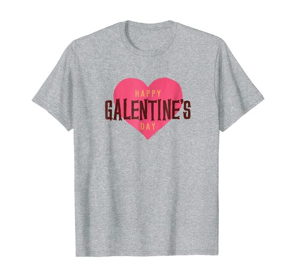 parks and recreation - leslie knope galentine's day t-shirt, White;black 
parks and recreation - leslie knope galentine's day t-shirt, White;black