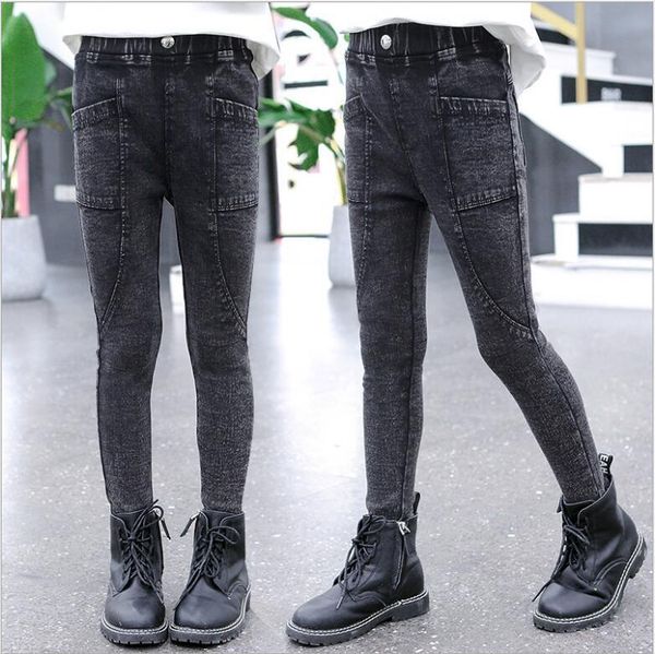 trousers 2021 spring girls jeans cotton stretch elastic waist pants girl fashion high-grade skinny for teenage 6 8 10 year, Blue
trousers 2021 spring girls jeans cotton stretch elastic waist pants girl fashion high-grade skinny for teenage 6 8 10 year, Blue