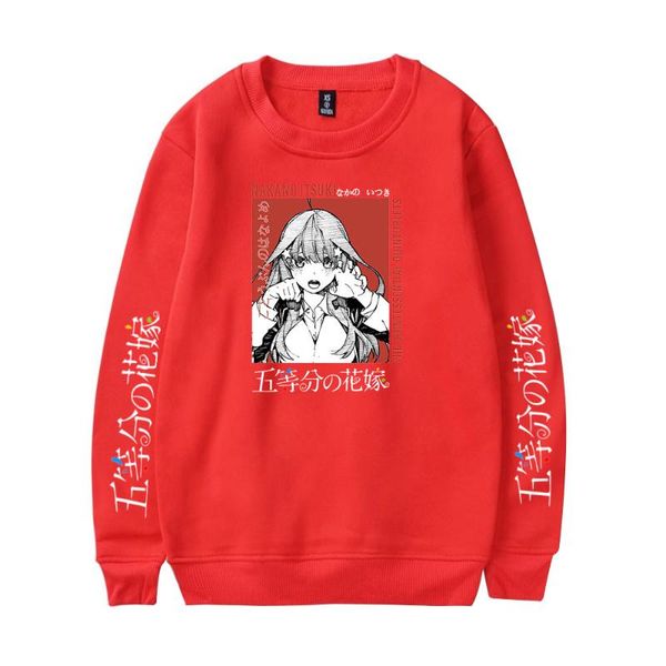 men's hoodies & sweatshirts the quintessential quintuplets graphic nakano printed sweatshirt men/women autumn casual tracksuit clothes, Black
men's hoodies & sweatshirts the quintessential quintuplets graphic nakano printed sweatshirt men/women autumn casual tracksuit clothes, Black