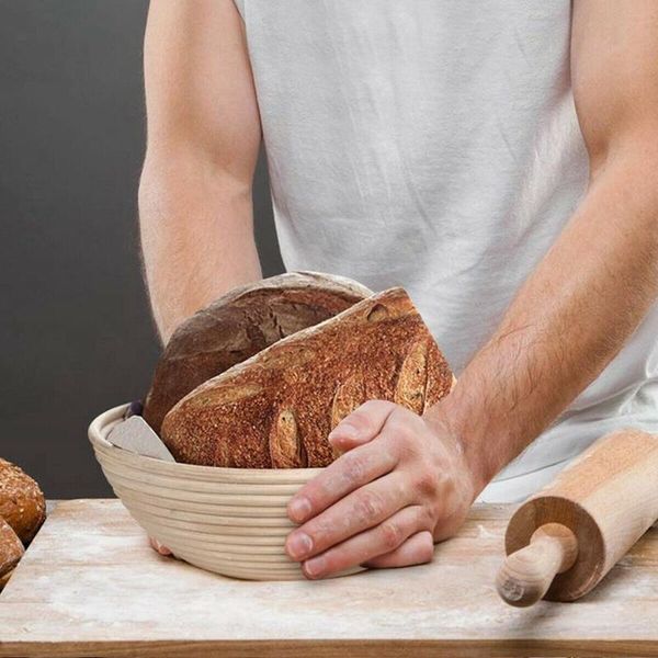 storage baskets round banneton dough rising rattan bread proofing for home baking
storage baskets round banneton dough rising rattan bread proofing for home baking
