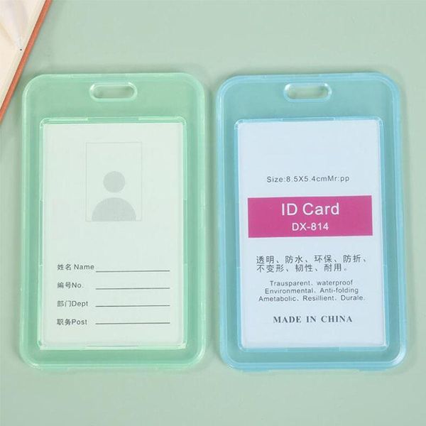 card holders 1pcs cute travel holder cover transparent women men business wallet plastic id case pouch, Brown;gray
card holders 1pcs cute travel holder cover transparent women men business wallet plastic id case pouch, Brown;gray