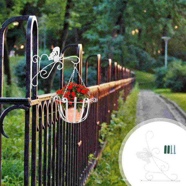 hooks & rails creative hanging hook flower pot brackets iron shelf for garden balcony
hooks & rails creative hanging hook flower pot brackets iron shelf for garden balcony