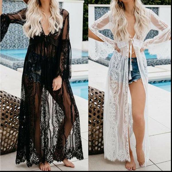 women`s beach women dresses bikini cover up long lace summer crochet maxi dress swimwear outwear, Black;gray
women`s beach women dresses bikini cover up long lace summer crochet maxi dress swimwear outwear, Black;gray