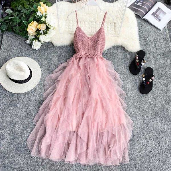 boho knit patchwork mesh v neck spaghetti strap summer midi long dress party women casual beach holiday irregular vestidos 210601, Black;gray
boho knit patchwork mesh v neck spaghetti strap summer midi long dress party women casual beach holiday irregular vestidos 210601, Black;gray