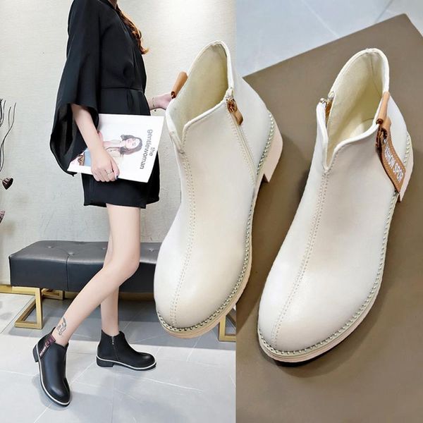 boots botas mujer invierno nice fashion leisure solid wedges round toe zipper mid heel ankle for women chaussures femme, Black
boots botas mujer invierno nice fashion leisure solid wedges round toe zipper mid heel ankle for women chaussures femme, Black