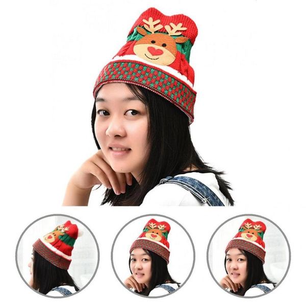 party hats elastic useful santa claus pattern christmas hat cold resistant winter elk for home
party hats elastic useful santa claus pattern christmas hat cold resistant winter elk for home