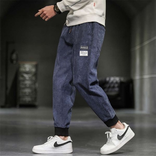 men's pants 2021 leisure trend straight tube loose corduroy tooling harem h9fs, Black
men's pants 2021 leisure trend straight tube loose corduroy tooling harem h9fs, Black