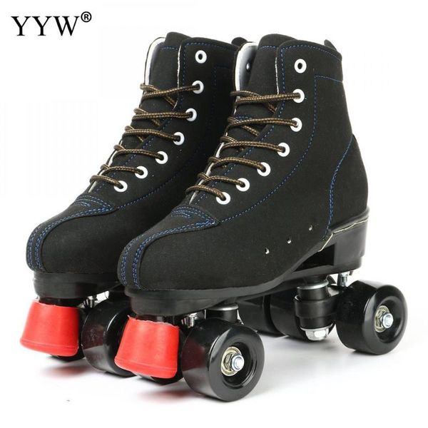 roller skates skating shoes girl women suede kids sliding quad 4 wheel 2 row line outdoor gym sport wheels patin inline &
roller skates skating shoes girl women suede kids sliding quad 4 wheel 2 row line outdoor gym sport wheels patin inline &
