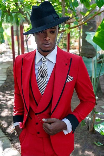 men's suits & blazers formal red men 2021 brand designer peaked lapel groom for wedding male tuxedo prom 3 pcs blazer+vest+pants, White;black
men's suits & blazers formal red men 2021 brand designer peaked lapel groom for wedding male tuxedo prom 3 pcs blazer+vest+pants, White;black