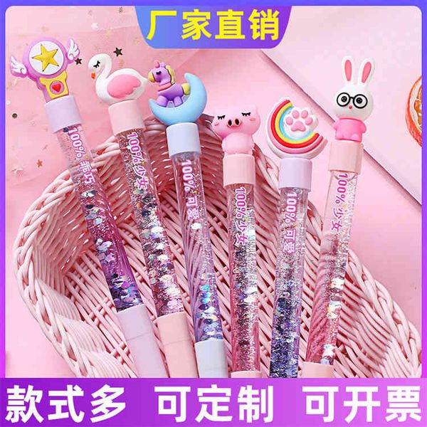 quicksand unicorn pen korean cartoon cute creative girl heart 0.5 student stationery flash neutral
quicksand unicorn pen korean cartoon cute creative girl heart 0.5 student stationery flash neutral