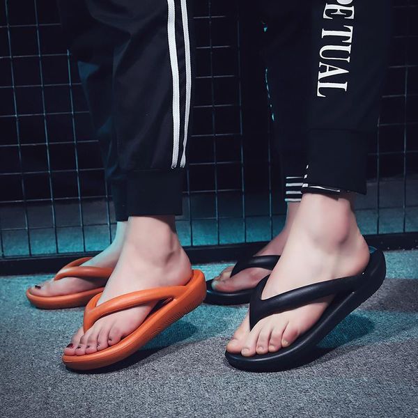 men flip flops 2021 summer fashion women home slippers couple thicken female indoor shoes, Black
men flip flops 2021 summer fashion women home slippers couple thicken female indoor shoes, Black