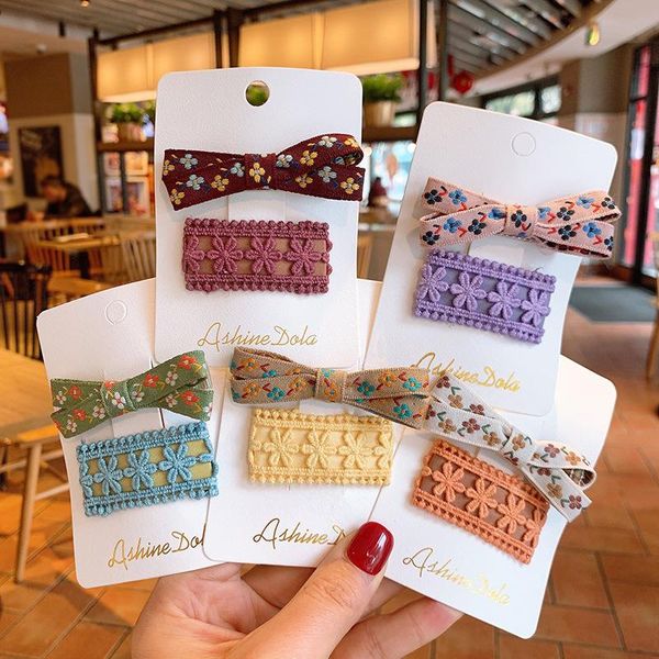 hair accessories korean style sweet embroidered clip girls bow fabric square lace bb hairpin for children fashion, Slivery;white
hair accessories korean style sweet embroidered clip girls bow fabric square lace bb hairpin for children fashion, Slivery;white