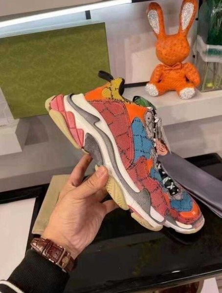 designer luxury women men shoes the hacker project triple s sneakers rhyton sneaker trainers multicolor casual shoe size 3, Black
designer luxury women men shoes the hacker project triple s sneakers rhyton sneaker trainers multicolor casual shoe size 3, Black