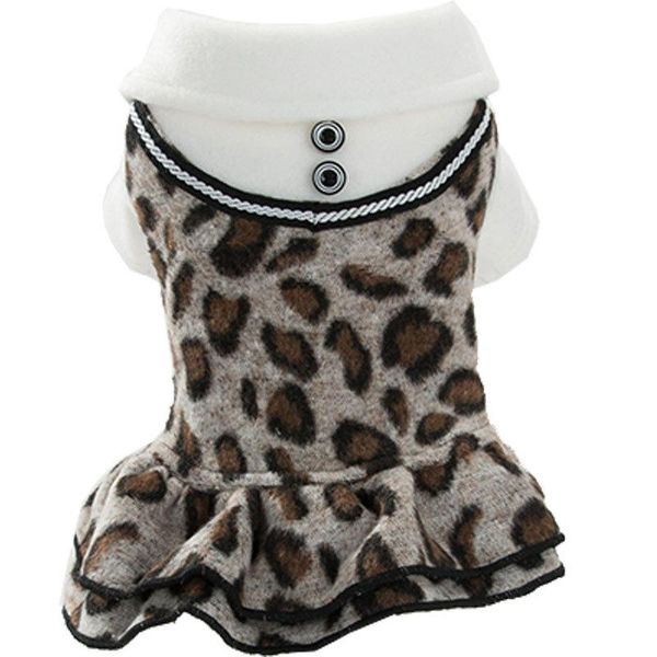 dog apparel autumn and winter thickening clothes leopard printed cotton jacket outwear grey yellow warm dresses for dogs
dog apparel autumn and winter thickening clothes leopard printed cotton jacket outwear grey yellow warm dresses for dogs