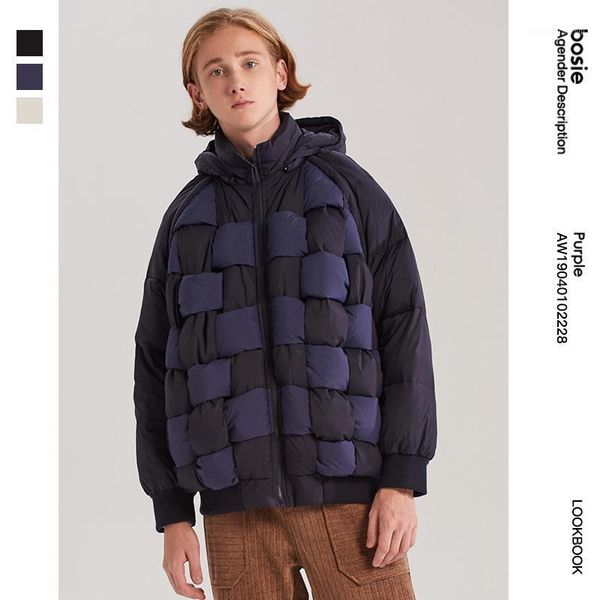 men's down & parkas bosie jacket personality woven detachable autumn men/women the same designer tide brand 2228, Black
men's down & parkas bosie jacket personality woven detachable autumn men/women the same designer tide brand 2228, Black