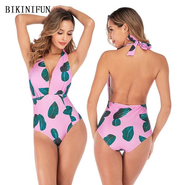 one-piece suits leaves print swimsuit women one piece suit backless halter swimwear s-l girl deep v bathing pink padded monokini
one-piece suits leaves print swimsuit women one piece suit backless halter swimwear s-l girl deep v bathing pink padded monokini