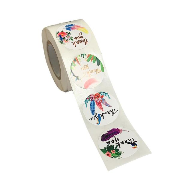 window stickers 500pcs thank you sticker colorful feather version baking gift envelope packaging wedding party stationery label
window stickers 500pcs thank you sticker colorful feather version baking gift envelope packaging wedding party stationery label