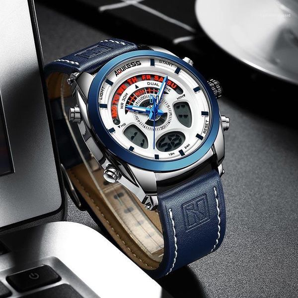 wristwatches aoukess brand men sports watches big dial quartz digital watch for luxury led luminous waterproof wristwatches1, Slivery;brown
wristwatches aoukess brand men sports watches big dial quartz digital watch for luxury led luminous waterproof wristwatches1, Slivery;brown