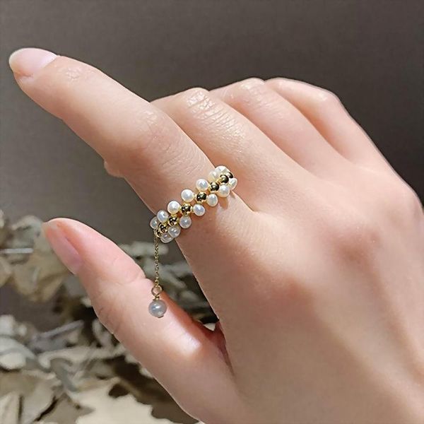 cluster rings korean pearl weaved adjustable for women 2021 fashion jewelry temperament ring bijoux gifts, Golden;silver
cluster rings korean pearl weaved adjustable for women 2021 fashion jewelry temperament ring bijoux gifts, Golden;silver