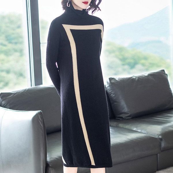casual dresses women's clothing christmas pullover femme work sweater black white striped dress plus size loose 2021 autumn winter, Black;gray
casual dresses women's clothing christmas pullover femme work sweater black white striped dress plus size loose 2021 autumn winter, Black;gray