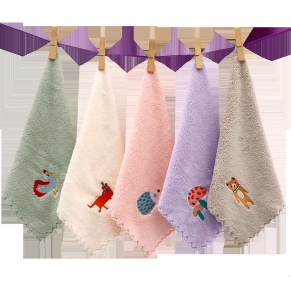 handkerchief gaomi coral velvet kindergarten soft hand wipe lace embroidery handkerchief cartoon small square towel, White
handkerchief gaomi coral velvet kindergarten soft hand wipe lace embroidery handkerchief cartoon small square towel, White