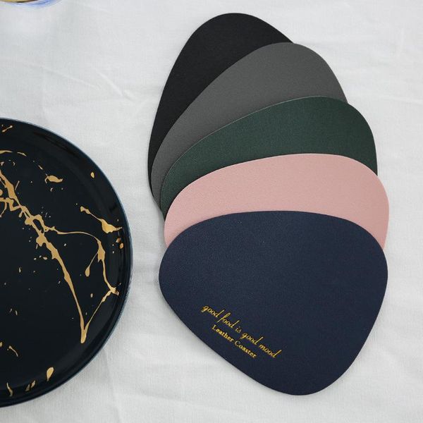 mats & pads nordic waterproof heat-insulated oil-proof pu leather placemat home creative non-slip coffee western food bowl mat
mats & pads nordic waterproof heat-insulated oil-proof pu leather placemat home creative non-slip coffee western food bowl mat