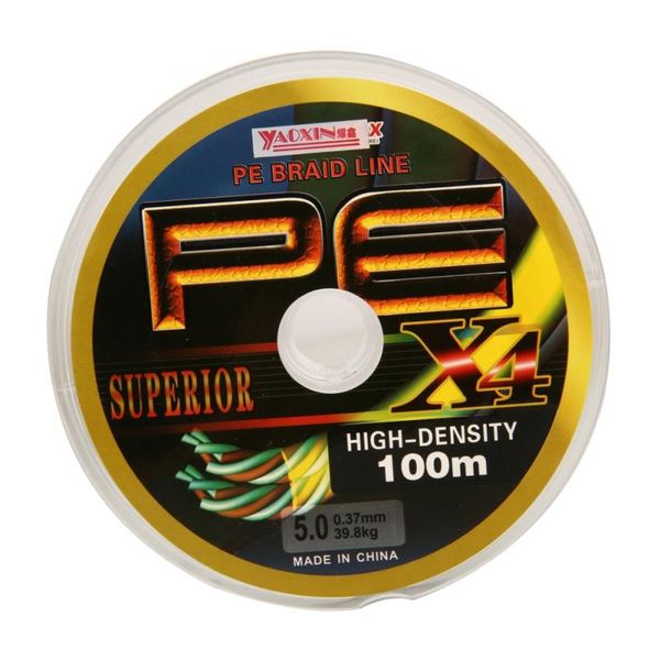 100m/109 yard fishing line 4 braided pe anti-bite anti-winding freshwater saltwater wire outdoor accessories braid
100m/109 yard fishing line 4 braided pe anti-bite anti-winding freshwater saltwater wire outdoor accessories braid