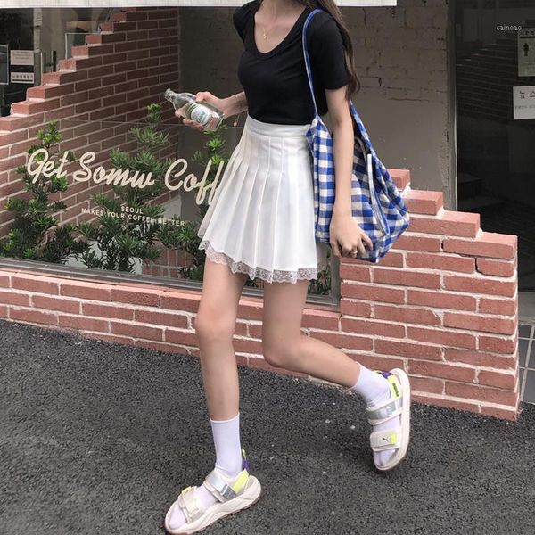 skirts short skirt female lace white summer style korean version of the high-waisted thin all-match a-line, Black
skirts short skirt female lace white summer style korean version of the high-waisted thin all-match a-line, Black